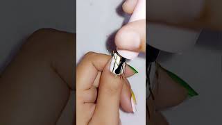 Easy and beautiful Nail design nailart nailcolour naildesign [upl. by Wellesley]