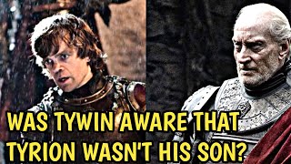 Was Tywin Lannister aware Tyrion was not his biological son [upl. by Lara]