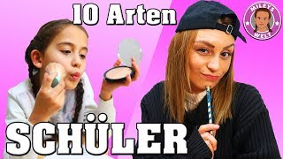 DIE ASOZIALE  10 ARTEN VON SCHÜLERN  Mileys Welt [upl. by Riatsila]