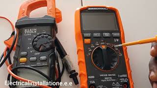 Purpose Of The Symbols On A Multimeter Tester  Types Of Testers [upl. by Imoen320]