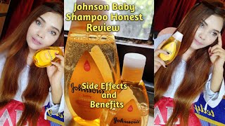 Johnson baby shampoo Honest review  Johnson baby shampoo for adults  Benefits and Side Effects 😊🤔 [upl. by Zenitram152]