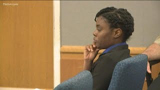 Tiffany Moss represents herself in death penalty case but she not putting up much defense so far [upl. by Kenway]