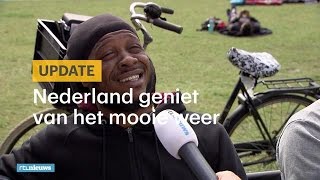 Nederland geniet Het is elke dag zomers  RTL NIEUWS [upl. by Name]