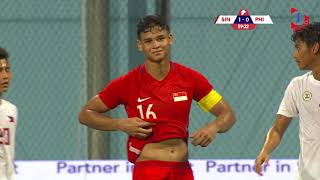 Merlion Cup Singapore vs Philippines Highlights [upl. by Jewel367]