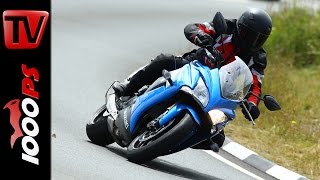 2015  Suzuki GSXS1000F Review  Action Onboard [upl. by Sherfield126]