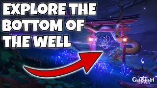 Explore the bottom of the well guide Genshin Impact  A Strange Story in Konda [upl. by Novyat78]