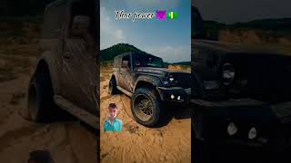 THAR power Thar ki new attitude video mahindra Thar x jai slowed reverb smooth shortvideo [upl. by Akyre]