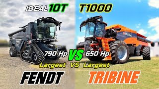 Fendt Ideal 10T VS Tribine T1000  Ultimate sizepowerperformanceinnovations Comparison 2022 [upl. by Mariya]