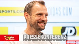 quotWerden bestimmt richtig gefordertquot  Pressekonferenz  Arminia Bielefeld  1 FC Union Berlin [upl. by Anerdna]