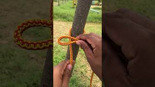 How to tie a Rope Knot 👌 [upl. by Milissa]