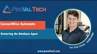 ConnectWise Automate Restarting the Database Agent [upl. by Ardnola]