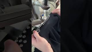 Buttoning Process at KL Apparels kl klapparels colthingbrand [upl. by Luaped]