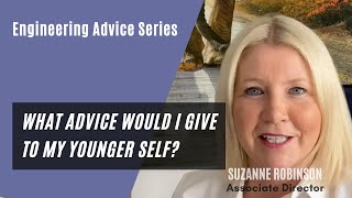 Suzanne Robinson  What advice would I give to my younger self [upl. by Ahdar608]