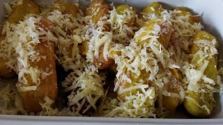 Resepi Pisang Goreng Cheese  Sanggar Cheese [upl. by Alexandra343]