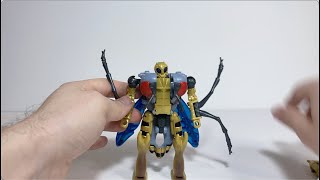 Transformers Beast Wars WASPINATOR Review [upl. by Luzader]