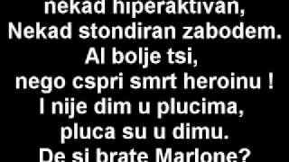 Marlon Brutal  Brate mnogo varis Tekst [upl. by Phylis]