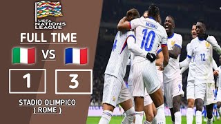 Italy Vs France  UEFA Nations League 2024  Results Today [upl. by Nrevel521]