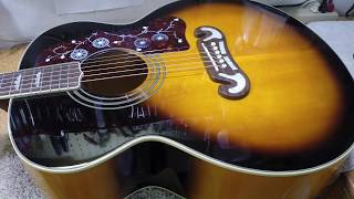 Epiphone SJ 200 Online Purchase Repair [upl. by Hayidan963]