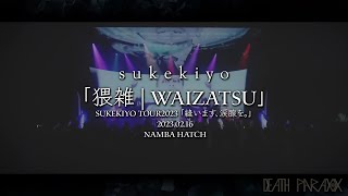 sukekiyo 「猥雑  Waizatsu」LIVE HD EspEng Sub [upl. by Sheley]