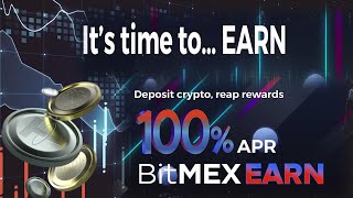 BitMEX crypto exchange Earn a whopping 100 APR Buy bitcoin [upl. by Airotciv22]