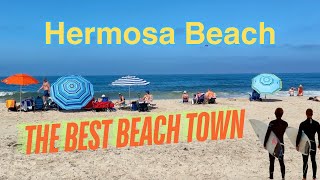 Is Hermosa Beach the best beach town in Los Angeles [upl. by Marrin]