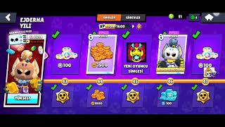 BRAWL STARS YENİ KARAKTER LEON PART 2 EFE OYUNDA [upl. by Htiek]