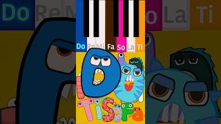 Do re mi monsters kids song kidssong doremi shorts [upl. by Aicad204]