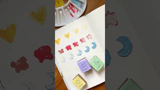 printing stamps ഉണ്ടാക്കാം  Cute printing stamps diy journalsupplies [upl. by Cort]