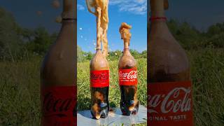 Coke VS Mentos Volcano 🌋 [upl. by Hagile]