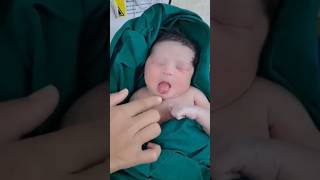 Cute baby laughing Himalaya BabyCareNewborn baby shorts cute trending viralvideo diwali [upl. by Nossaj]