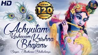 Achyutam Keshavam Krishna damodaram🤞🙏 Ram Narayanam Janki vallabham bhajanjai shree krishna☺ [upl. by Leontine]