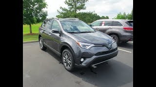 2018 Toyota Rav4 Hybrid Limited AWDi Full Tour amp Startup at Massey Toyota [upl. by Alvan]