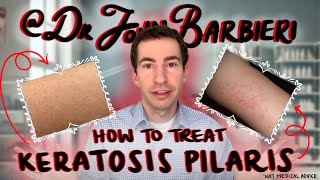 How to treat small pimple bumps on the arms – Dermatologist explains keratosis pilaris [upl. by Yehtomit173]