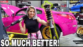 BC RACING COILOVERS FOR THE BARBIE 350Z [upl. by Rhonda]