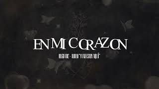 EN MI CORAZON Lyric Video  HUGO TRC [upl. by Barn836]