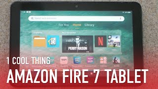 Amazon Fire 7 Tablet 2022 Review [upl. by Ahsilra646]