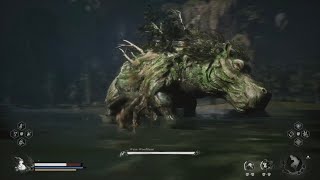 BLACK MYTH WUKONG  Where to find the Water Wood Beast  Hippo Boss  Hidden Chapter 6 Boss Fight [upl. by Eanar956]