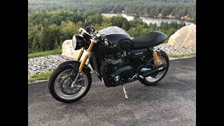 Thruxton R 1200 Honest Review [upl. by Eldon]