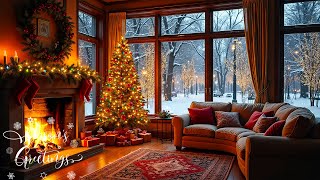 Christmas Instrumental Music With Beautiful Background Video 🌲🎅 Beautiful Christmas Music [upl. by Chloe]