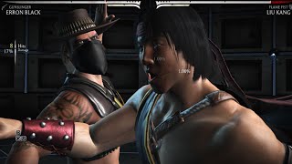 Mortal Kombat X  All Characters Performed Liu Kangs XRay [upl. by Naugan]