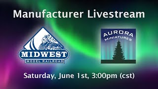 Aurora Miniatures Manufacturing Livestream [upl. by Gilda]