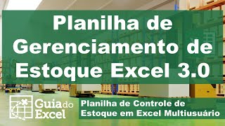 Planilha de Estoque Excel 30 [upl. by Nedda]