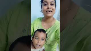 one year old baby sing a songsong viralvideo ytshorts cute mother robindroshongit creator [upl. by Fremont]