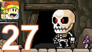 Dan The Man  Gameplay Walkthrough Part 27  Skeleton Adventure iOS Android [upl. by Afrika]