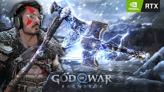 🔴 GOD OF WAR  RAGNARÖK FINALLY RTX ON  LIVE WALKTHROUGH 5 [upl. by Niliac]