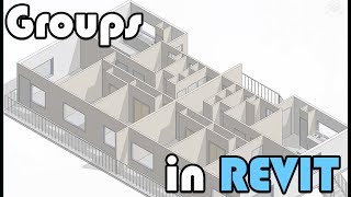 Groups in Revit Quick Tutorial [upl. by Lamson]