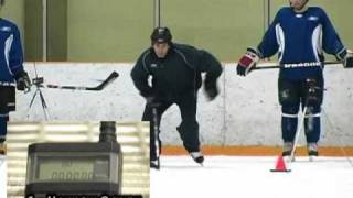 Power Skating Arm amp Leg Movement  Dr Bracko proves proper arm and leg movement [upl. by Gessner]