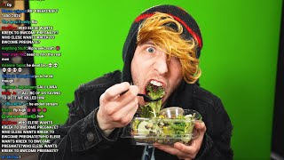 KreekCraft Eats Salad For The First Time [upl. by Dulcie]