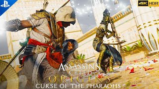 Assassins Creed Origins CURSE OF THE PHARAOHS  Akhenaten A NEW CURSE  5 [upl. by Kryska591]