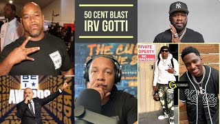 Turk speaks on Wack 100 convo 50 Cent blast Irv Gotti for being sued for SA [upl. by Bridwell]